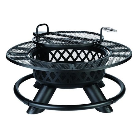 LIVING ACCENTS Fire Pit W/Grill 47In SRFP96